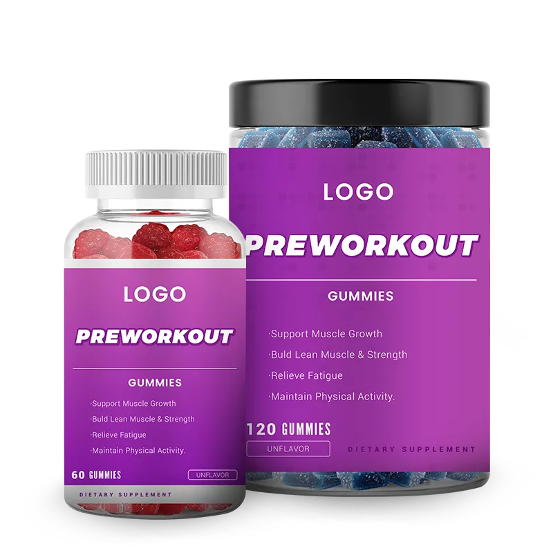 odm oem preworkout gummies